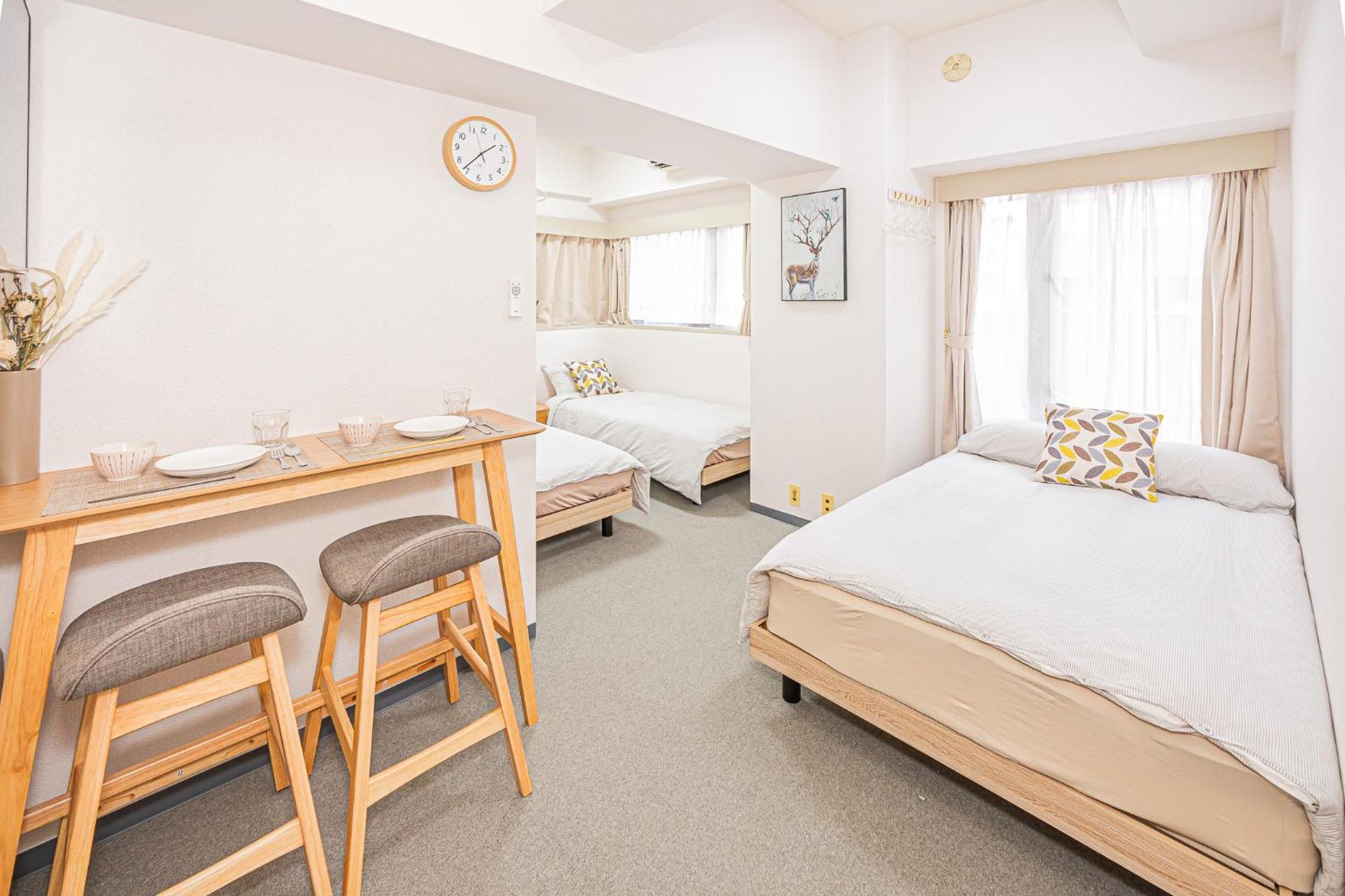 新宿歌舞伎町繁华商业区免费wi-fi#9 Apartemen *